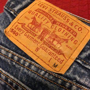 Levi's 560 High Waist Mom Jeans from the 1990's Size 14 Reg/Med